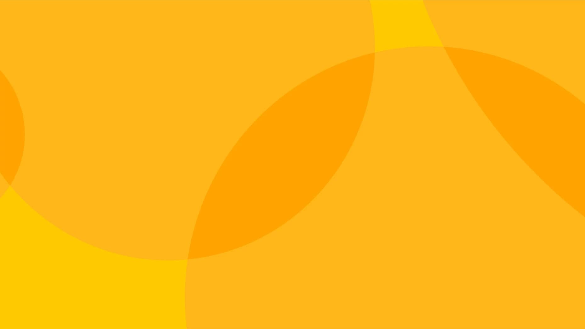 Bright yellow abstract background with smooth organic shapes and subtle texture